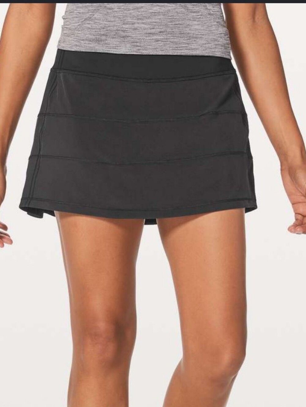 Lululemon Black Pace Rival Skort